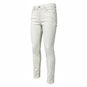 Democracy Ab Tech Beige Skinny Jeans Womens 2 Stretch Mid Rise‎